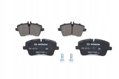 0986424517 bosch 0 986 424 517 комплект тормозной колодок , тормоза тормоз