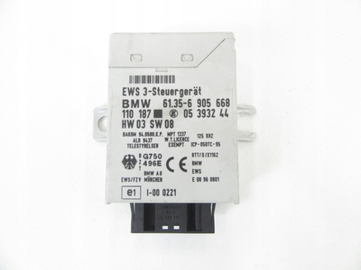 69056686905668 блок блок управления ews 3 imobilaizer bmw e38 e39 e46 e53 x5 6905668