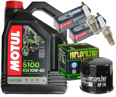 U24ESRN u24esr - n комплект масляный motul 5100 10w40 4l фильтр suzuki dl650 v - strom 04 - 11
