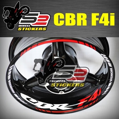 Honda cbr f4i - naklejki ремни на колёса колёсные диски окантовку cbrf4i 600 f4 i
