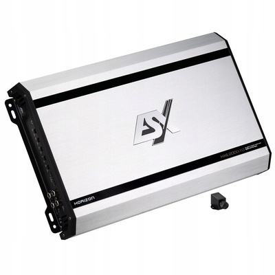 Мощный усилитель для сабвуфера esx hxe2000.1d 1000w rms remote level