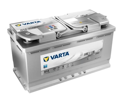 595901085D852 аккумулятор 95ah 850a varta сильвер agm g14