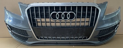 8R0807437AB audi q5 8r0 рестайлинг s line бампер передняя передний под ксенон pdc в сборе lx7r