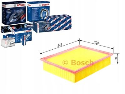 BOS1457433550 bosch фильтр воздушный phe100460 gfe2412 pc2238e