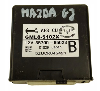 GML85102X mazda 6 gj рестайлинг 15 - 18 блок блок управления света gml8 - 5102x