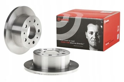 08.8094.40 тормозные диски задняя ducato jumper boxer 280mm brembo 1606401780 51856411