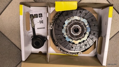 624401133 sharan ii tiguan passat b7 2.0 tdi муфта диск датчик
