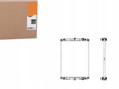 NRF509745 nrf радиатор двигателя без рамки daf lf 55 ce184c