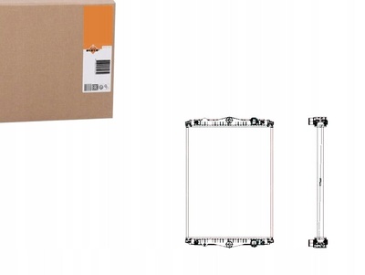 NRF509745EXT nrf радиатор двигателя daf lf 55 ce184c 01.01 - nrf