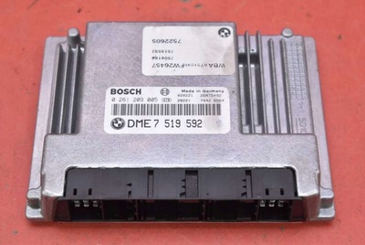 DME7519592 блок управления двигателя 0261209005 bmw e46 1.8 valvteronic 116 л.с.