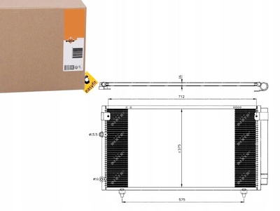 NRF35518 радиаторы кондиционера конденсаторы nrf 35518