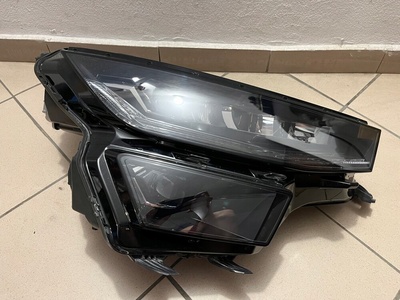 566941036 skoda kodiaq kodiak рестайлинг full светодиодный 566 фара переднее передняя правый
