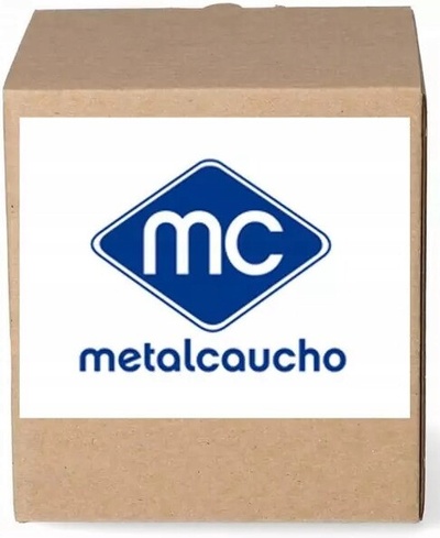 03555 патрубок системы охлаждения metalcaucho