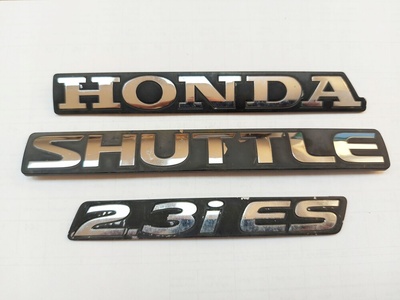 Значек эмблема логотип надпись honda shuttle 2.3i es