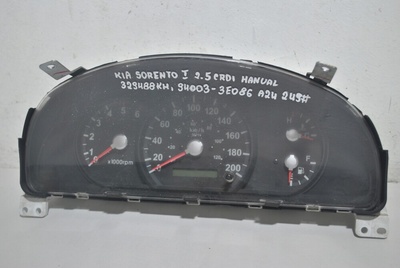 940033E086 спидометр часы kia sorento i 2.5 crdi manual przebieg: 329488km 94003 - 3e086