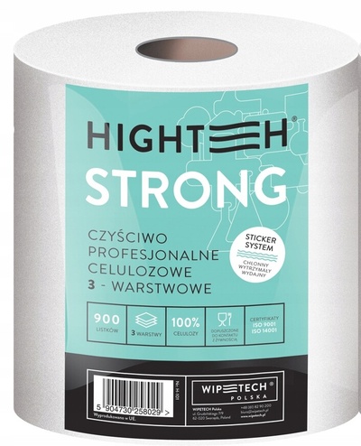 Czyściwo celuloza 200m . highteh strong ch101 , 3w , белые , 258029 / 1 лапа