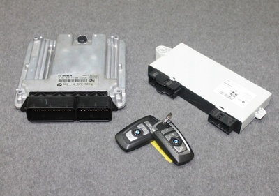 13618573789 bmw f10 f07 - 258km 3.0d n57d30a блок управления двигателя dde cas4 ключ комплект