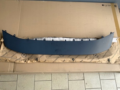 8W0807717B audi a4 b9 s line рестайлинг 8w0 спойлер юбка бампера передняя oe