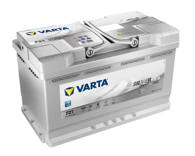580901080D852 аккумулятор varta сильвер dynamic agm 80ah 800a