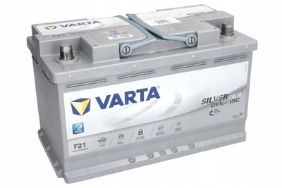 580901080D852 аккумулятор varta agm 80ah 800a п f21 старт стоп