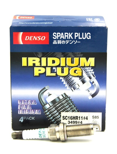 SC16HR11 4× 4x свечи зажигания иридиевым denso снг cng