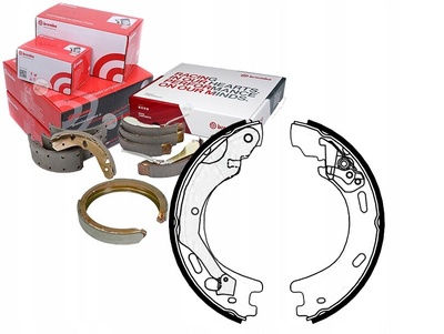 S44509 челюсти тормозной - brembo s 44 509