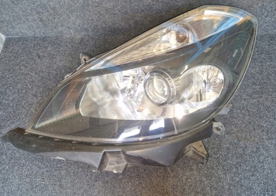 0509 renault clio iii фара левая передняя линза 7701061074