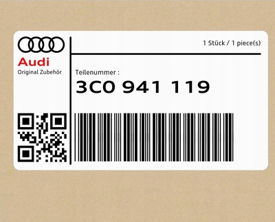 3C0941119INTRAD уплотнитель audi rs4