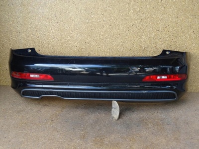 8U0807511C audi q3 8u 11 - 14 бампер задняя заднего в сборе pdc парктроник s - line