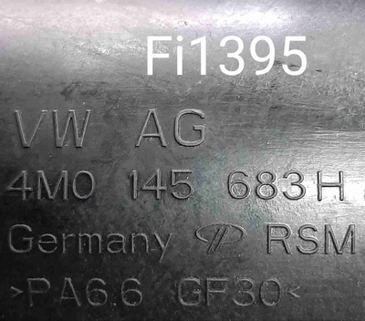4M0145683H Патрубок интеркулера Audi Q7 4M (2015—2020) 2015