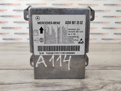 A2048706826 Блок управления SRS MERCEDES W204 2011 , A2049013502, , A2048709426, A2049012704