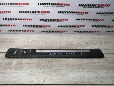 4F0853375H01C Накладка порога AUDI A6 C6 2006 , 4F0853375C, , 4F0853375C01C