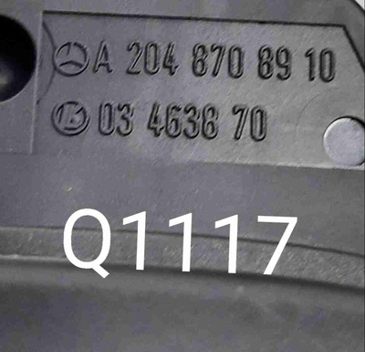 A2048708910 Блок управления сиденьем Mercedes C-класс W204/S204 (2006—2011) 2010
