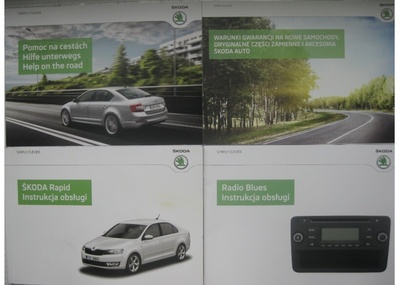 Skoda rapid 2012 - 2017 инструкция obsługi радио