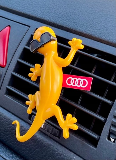 Zapach gekon желтый для автомобиля audi