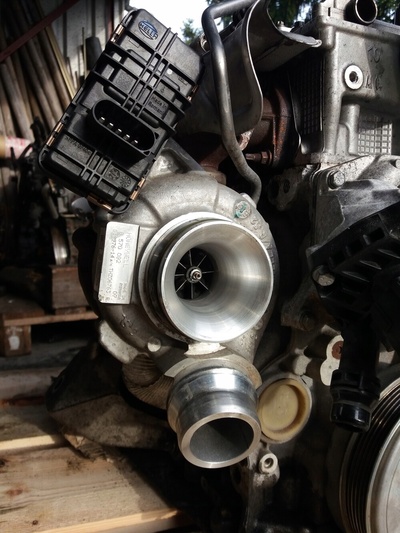 11658570082 турбина f10 f11 x3f25 x4 f26 f20 f21 f34 f36 f82 bmw 2.0 150 - 190 л.с. kpl.