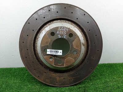 4F0615601F Диск тормозной задний Audi A6 C6 (4F2) рестайлинг 2008 - 2011 2010 ,