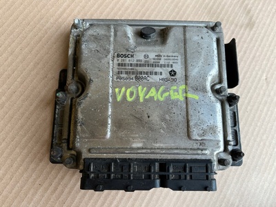0407 блок управления двигателя chrysler voyager iv 04 - 07 2.8 crdi 0281012999