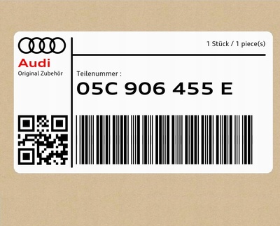 05C906455EINTRAD клапан регулировочный audi a1 / s1 a3 q2 rs3