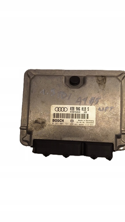 038906018S блок управления двигателя audi a4 b5