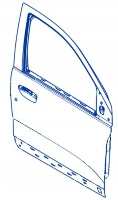 801008218R dacia oe дверь