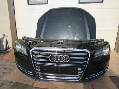 4H0807437 audi a8 d4 4h в сборе передняя капот бампер фара усиление