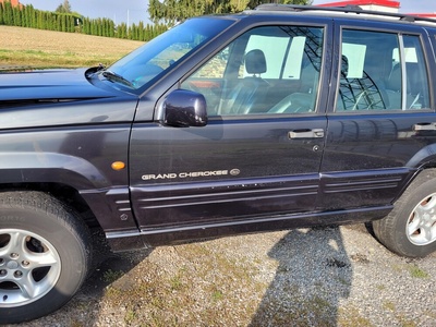 9398 джип гранд cherokee zj 93 - 98 дверь левая передняя
