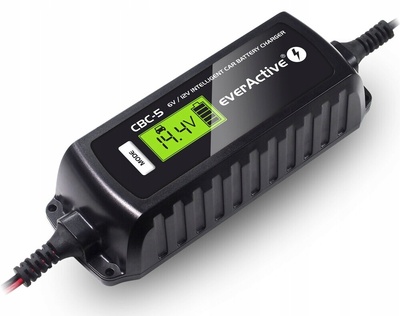 Prostownik для аккумуляторов everactive cbc5 6v / 12v