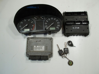 047906033D блок управления комплект стартовый иммобилайзер skoda fabia i 1 , 4 8v 5wp4420110