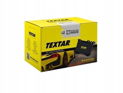 2370601 колодки тормозной textar