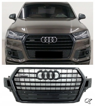 4M0853651JFUQ audi q7 4m 2015 - 2019 s - line решетка радиатора