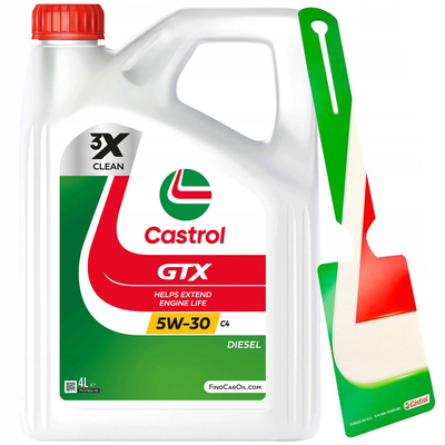 Масляный моторное castrol gtx 4 л 5w - 30