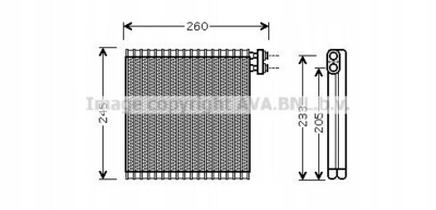 MZV216 ava quality cooling испаритель , установка кондиционера