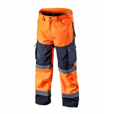 Spodnie рабочие предупреждающие softshell , оранжевые , rozmiar xxxl